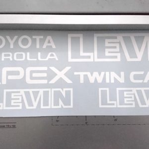 Toyota Corolla Levin Apex Twin Cam 16 AE86 full sticker set