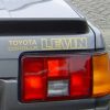 Gold Toyota Corolla Levin AE86 kouki (facelift) rear bootlid decal sticker