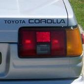 Toyota Corolla AE86 bootlid hatch decal sticker