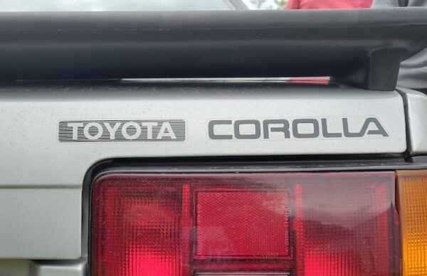European Toyota Corolla decal pre-facelift