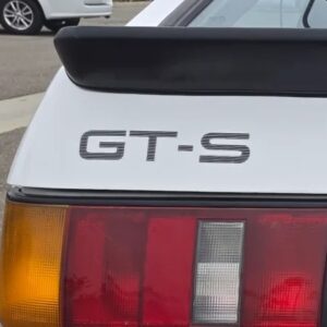 Toyota Corolla GT-S AE86 trunk badge sticker